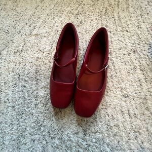 a new day Red Women's Flats